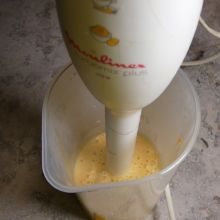 Kürbis pürieren