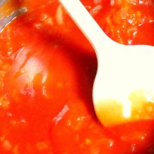 Tomatensauce kochen