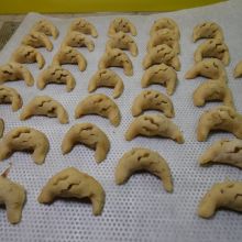 Auf das Backblech setzen