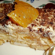 Orangen - Tiramisu