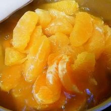 Orangenfilets kochen