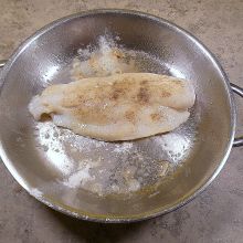 Fischfielt scharf anbraten