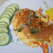 Paprikaomelette