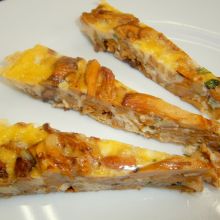 Frittata mit Eierschwammerln