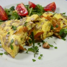 Eierschwammerlfrittata