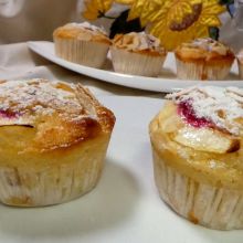 Pfirsichmuffins