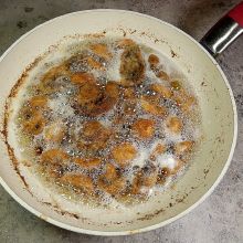 Pilze frittieren