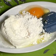 Quark verrühren