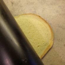 Gebäckscheibe plattieren