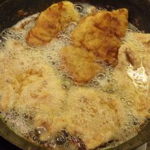 Cordon bleu schwimmend ausbacken