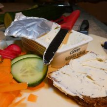 Brot bestreichen