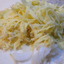 Kartoffeln reißen
