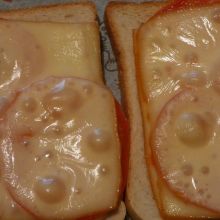 überbackener Toast
