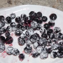 Heidelbeeren mit Puddingpulver