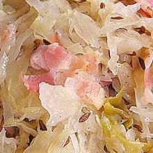 Warmer Weißkohlsalat