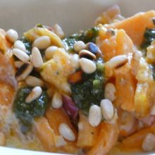 Kürbisgemüse mediterran