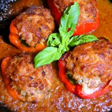 Gefüllte Paprika