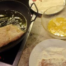 Cordon bleu panieren