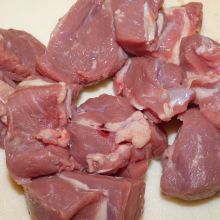 Kalbfleisch vorbereiten