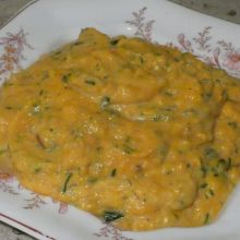 Süßkartoffel - Kräuterpüree