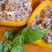 Gefüllte Paprika vegetarisch
