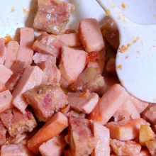 Wurst anbraten