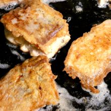 Lachspiccata braten