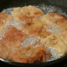Kabeljau frittieren