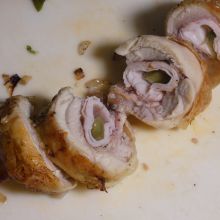 Rouladen aufschneiden