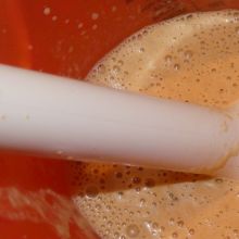 Paprikasaft pürrieren