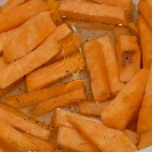 Süßkartoffeln weich kochen