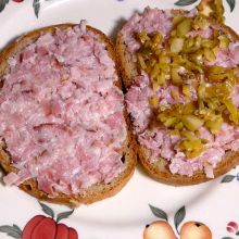 Brot bestreichen