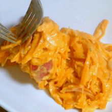 Kürbisspaghetti