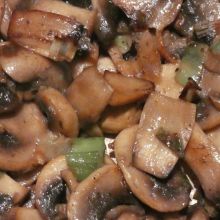 Champignons braten