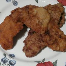 Gebackene Kalbsleber
