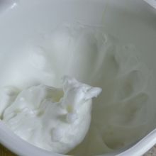 Cremigen Eischnee schlagen