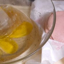 Marinade verrühren