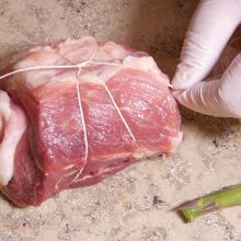 Fleisch binden