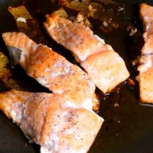 Gebratener Lachs