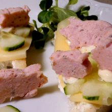 Schinken Glücksschweinchen