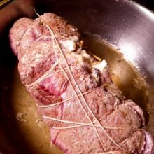 Fleisch anbraten