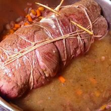Rindsroulade weichkochen