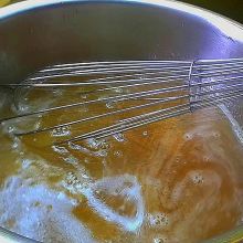 Suppe langsam aufkochen