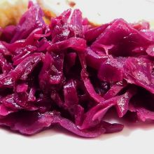 Rotkohl frisch zubereitet