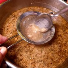 Sauce binden