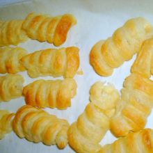 Goldgelb backen