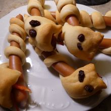Schlangen Hod dog