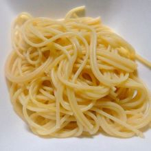 Spaghetti abseihen