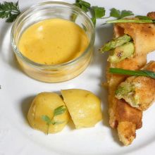 Spargel Schinken Käse Cordon bleu
