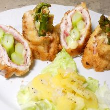 Spargel-Cordon bleu